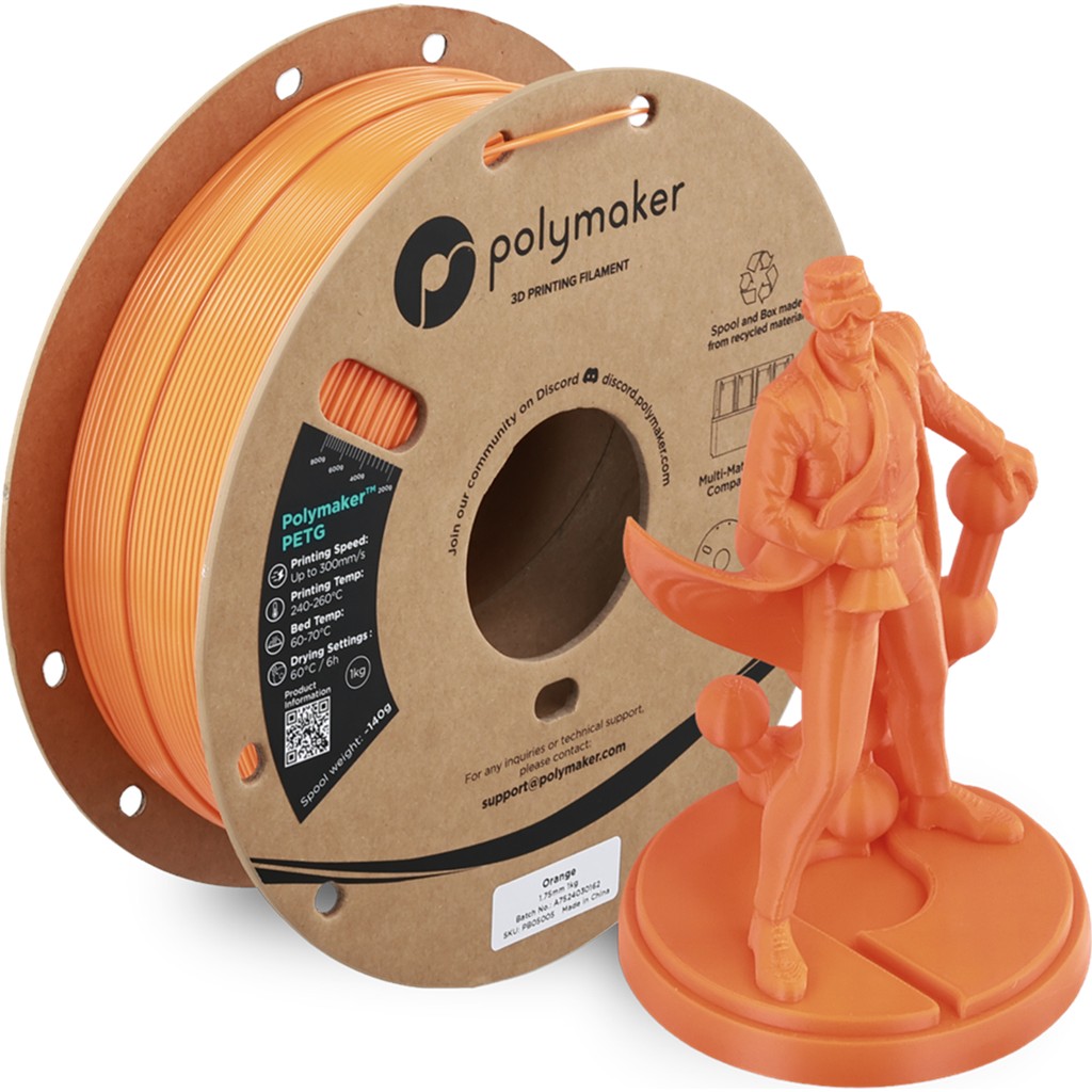 Polymaker Petg Filament Turuncu Filament Fiyatı