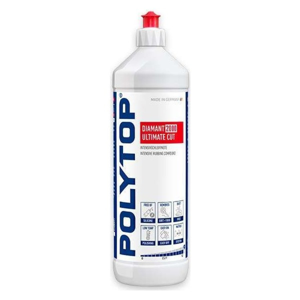 Polytop Diamant 2000 Ultimate Cut Agresif Kalın Pasta 1lt Oto Çizik Giderici Fiyatı