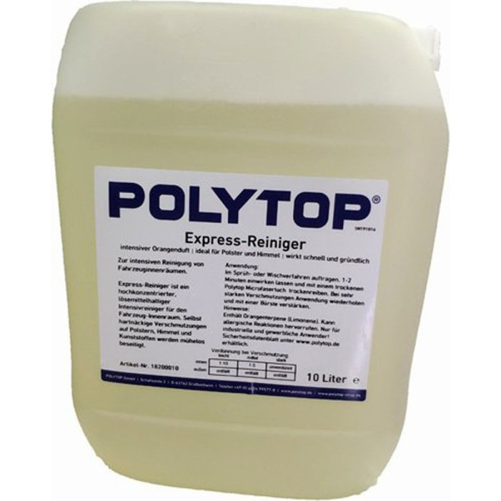 Polytop Express Cleaner Döşeme Temizleyici 10LT. Oto Genel Temizlik Fiyatı