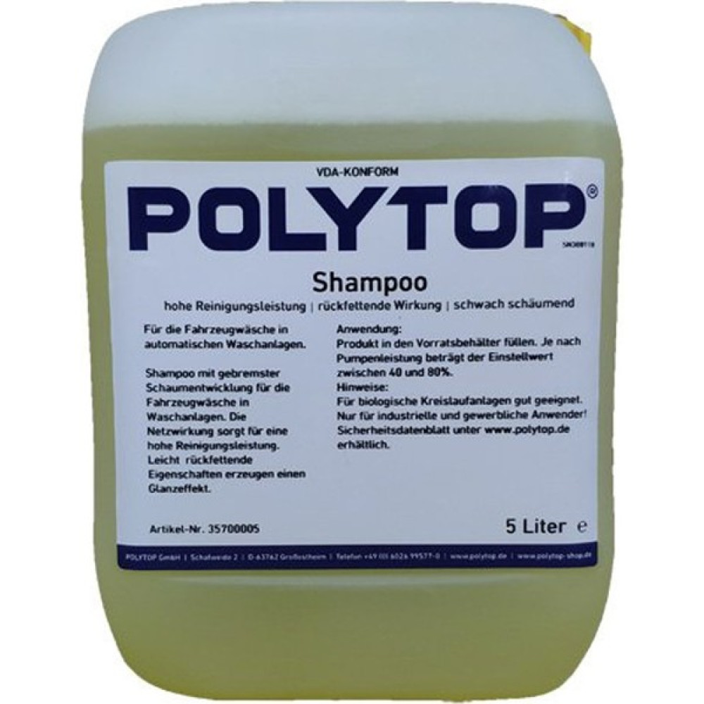 Polytop Shampoo Ph Notr Şampuan 5 Litre Oto Yıkama Ürünleri Fiyatı