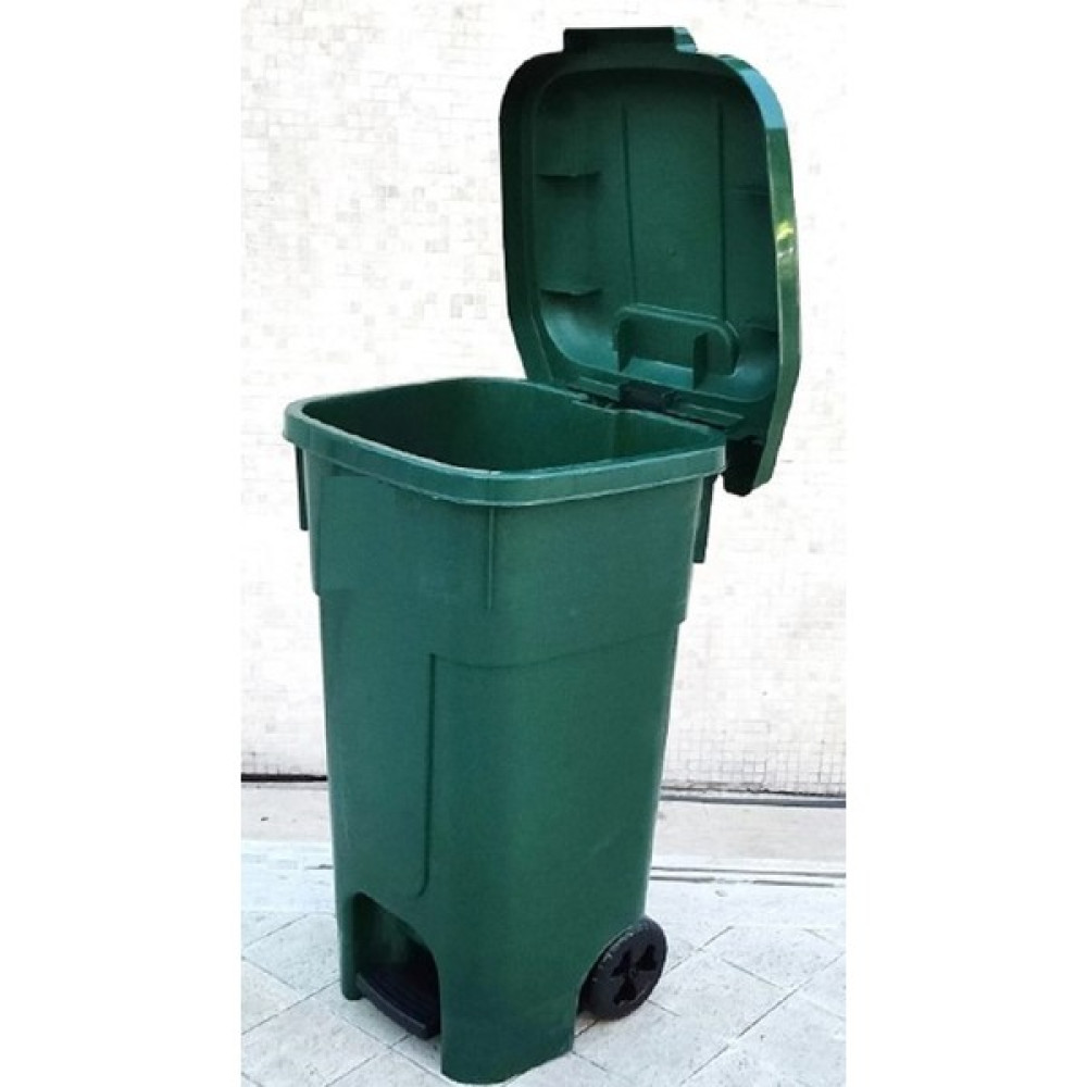 Pom Store Çöp Konteyneri Büyük Boy Pedallı Ayak Çöp Kovası Kapaklı Tekerlekli 80 lt - 1 Adet Eşya Saklama / Düzenleme Fiyatı