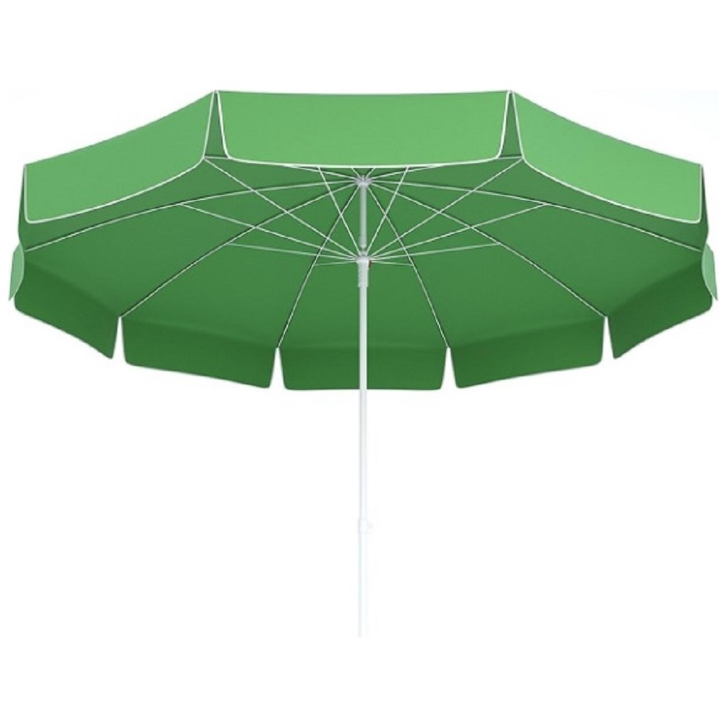 Pom Store Plaj Balkon Bahçe Piknik Şemsiyesi 220 cm 10 Telli Çok Sağlam + Bidon Hediyeli - Açık Yeşil Diğer Fiyatı