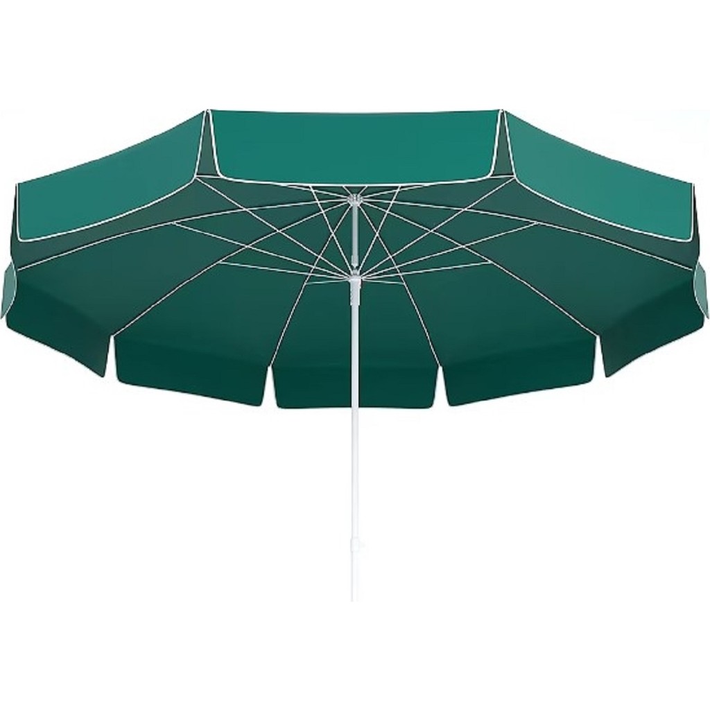Pom Store Plaj Balkon Bahçe Piknik Şemsiyesi 220 cm 10 Telli Çok Sağlam + Bidon Hediyeli - Koyu Yeşil Diğer Fiyatı