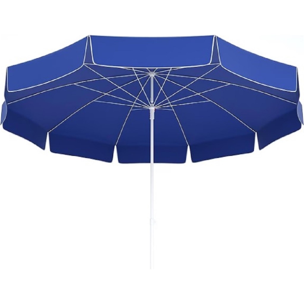 Pom Store Plaj Balkon Bahçe Piknik Şemsiyesi 220 cm 10 Telli Çok Sağlam + Bidon Hediyeli - Lacivert Diğer Fiyatı