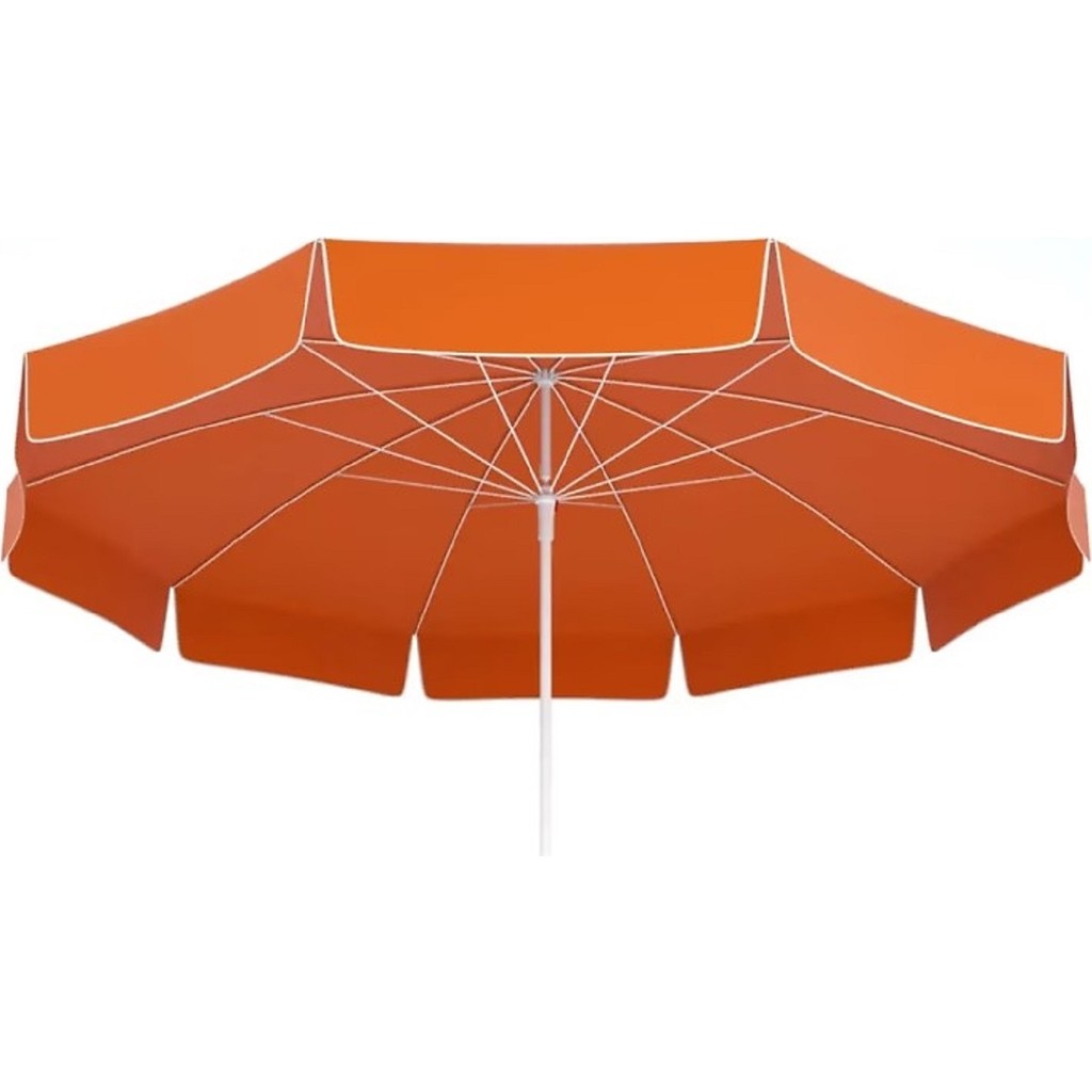 Pom Store Plaj Balkon Bahçe Piknik Şemsiyesi 220 cm 10 Telli Çok Sağlam + Bidon Hediyeli - Turuncu Diğer Fiyatı