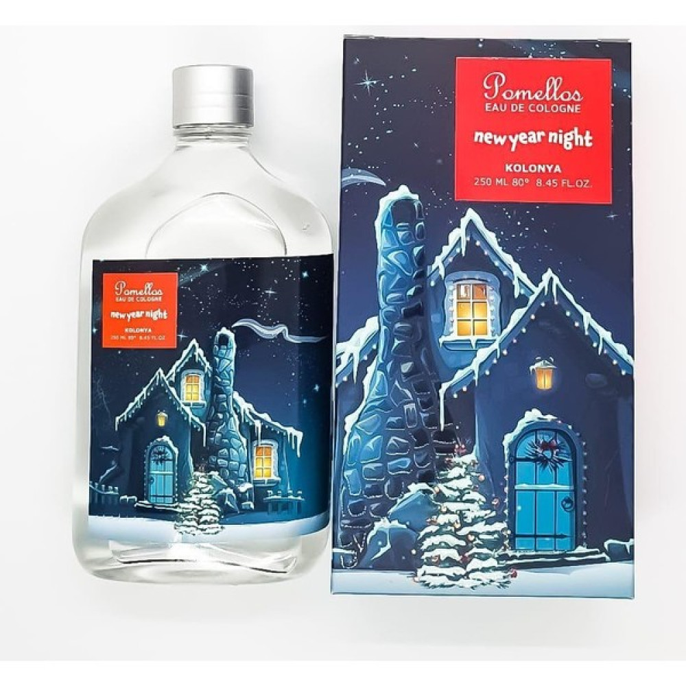 Pomellos Kolonya New Year Night (250 Ml Cam Şişe) - 1 Kolonya & Gülsuyu Fiyatı