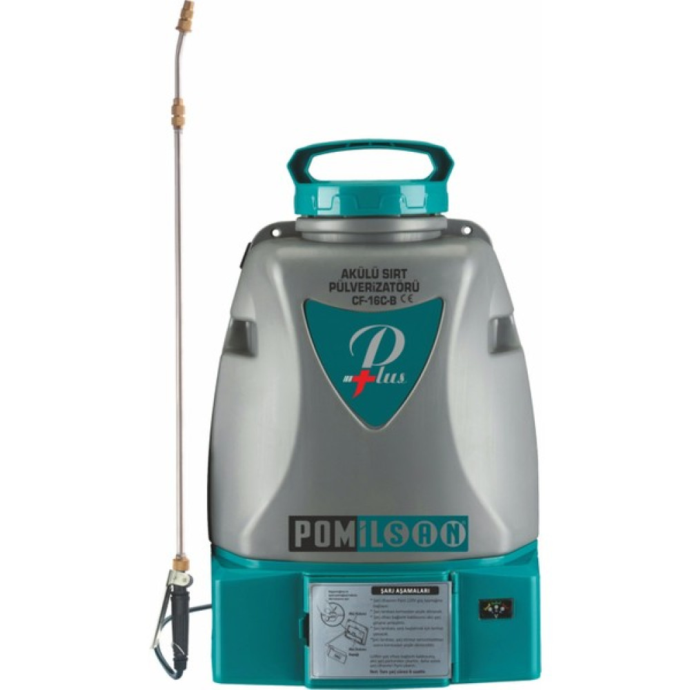 Pomilsan Pomilsancf-16c-B Plus+Akülü 16lt Ilaçlamapompası - İLAÇLAMAPOMPASI Bahçe Makinesi Fiyatı