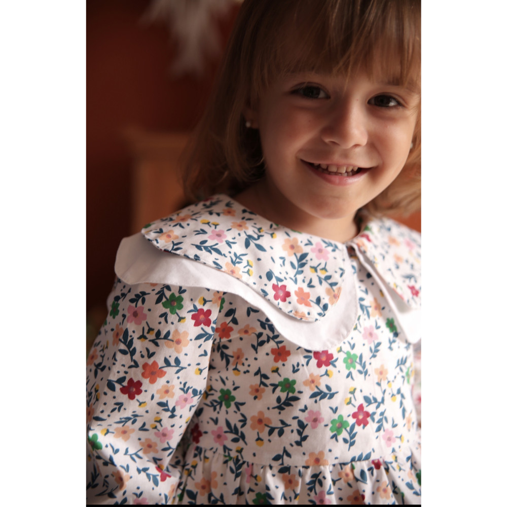 pommelly baby Melly Melly Jasmine Poplin Elbise ( 1 Beden Büyük Alınması Tavsiye Edilir) 24-36 Ay Beden Elbise Fiyatı