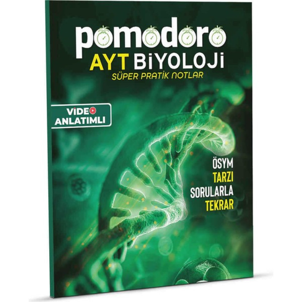 Pomodoro Eğitim Yayınları AYT Biyoloji Konu Soru Süper Pratik Notlar Temel Yeterlilik Testi (TYT) Fiyatı