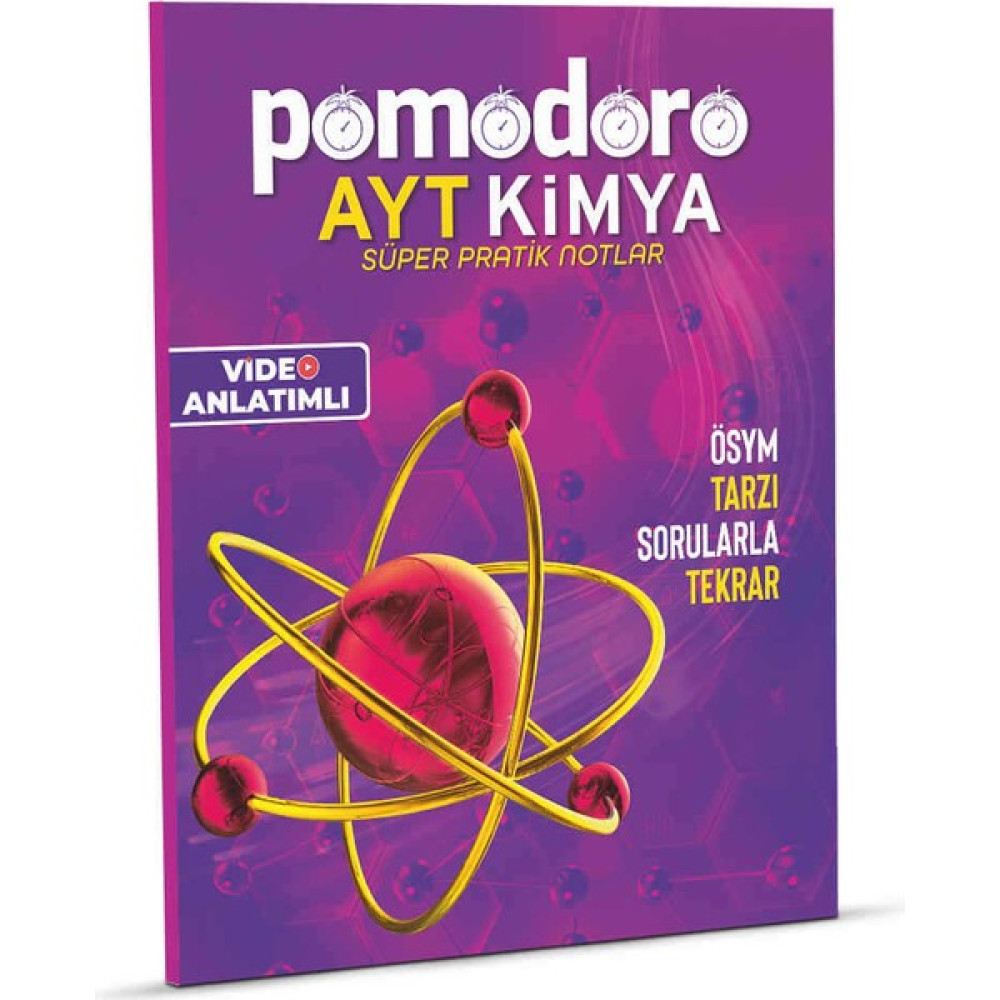 Pomodoro Eğitim Yayınları AYT Kimya Konu Soru Süper Pratik Notlar Temel Yeterlilik Testi (TYT) Fiyatı