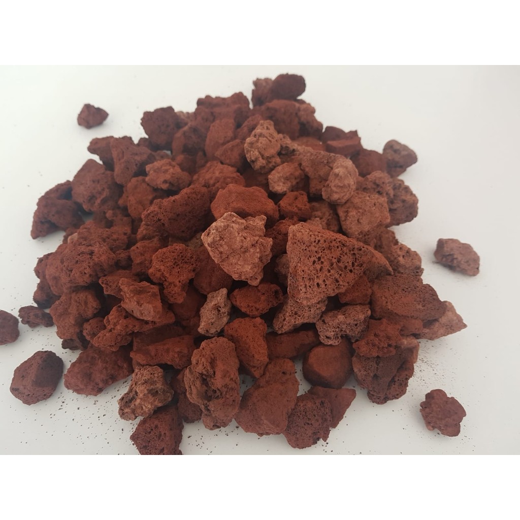 Pomza 4 kg 2-4 cm Kırmızı Pomza Tarım Pomzası Pomza Taşı Lav Taşı Cüruf Madeni Pomza Ponza - Siyah Dekoratif Bahçe Ürünleri Fiyatı
