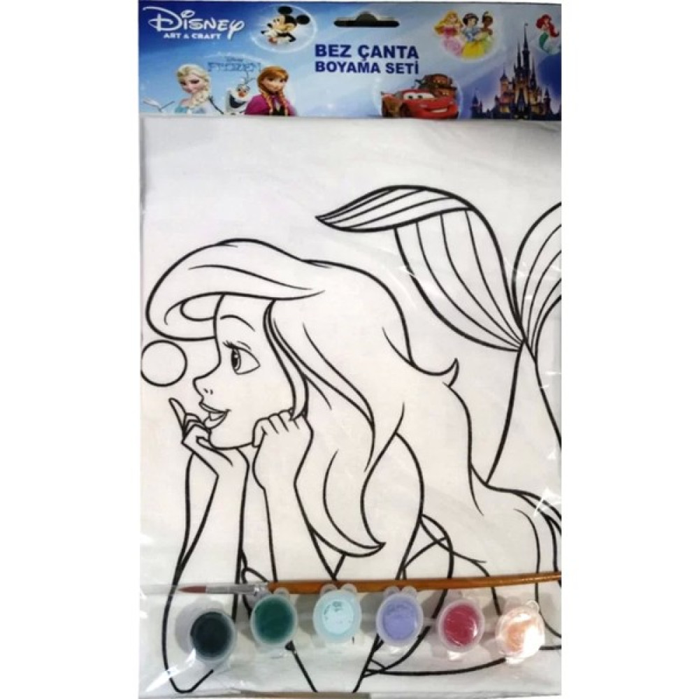 Ponart Ariel Baskılı Çanta 35 x 42 cm TWD B105 The Walt Disney Oto Boyaları Fiyatı