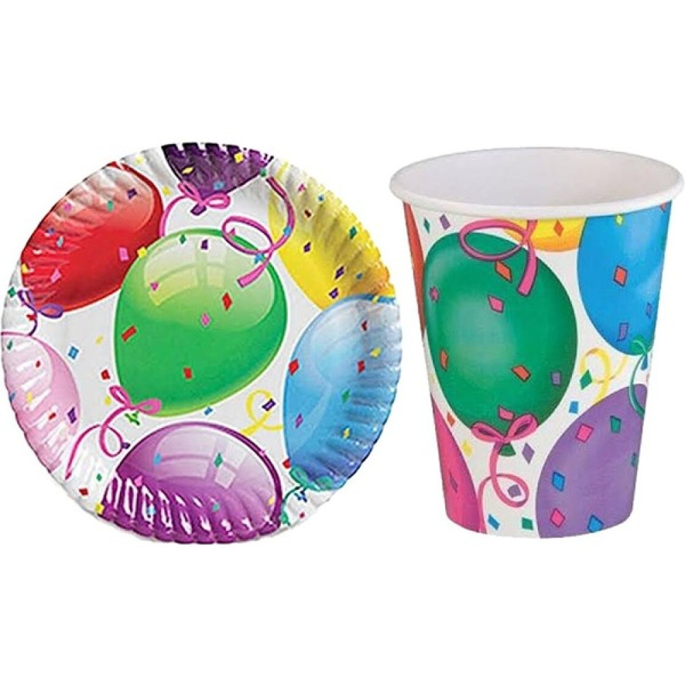 Ponart Roll Up Balonlu Tabak Bardak 8' Li Set Oto Boyaları Fiyatı