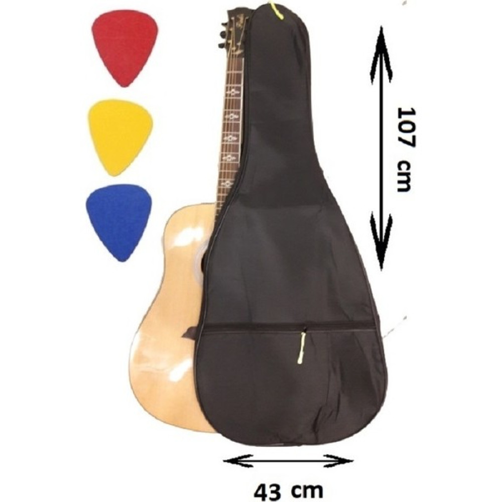 Pongee Akustik Gitar Kılıfı Su Geçirmez Tafeta Kumaştan + 3 Adet Pena Müzik Aleti Aksesuarları Fiyatı