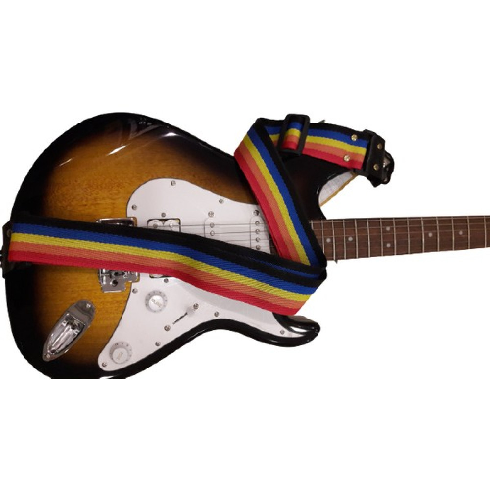 Pongee Gitar Askı Kayışı - Gökkuşağı Müzik Aleti Aksesuarları Fiyatı