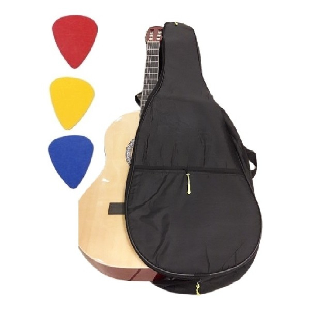 Pongee Klasik Gitar Kılıfı Su Geçirmez Tafeta Kumaştan + 3 Adet Pena Müzik Aleti Aksesuarları Fiyatı