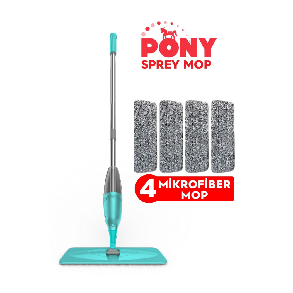 Pony Sprey 4 Mikrofiber Mop Deterjan ve Temizlik Ürünleri Fiyatı