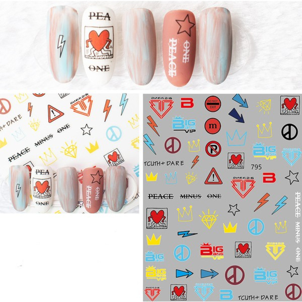 Pop Beauty Nail Art Tırnak Süsleme Sticker, Tırnak Dövmesi, Tırnak Tattoo - Mavi Tırnak Bakımı Fiyatı