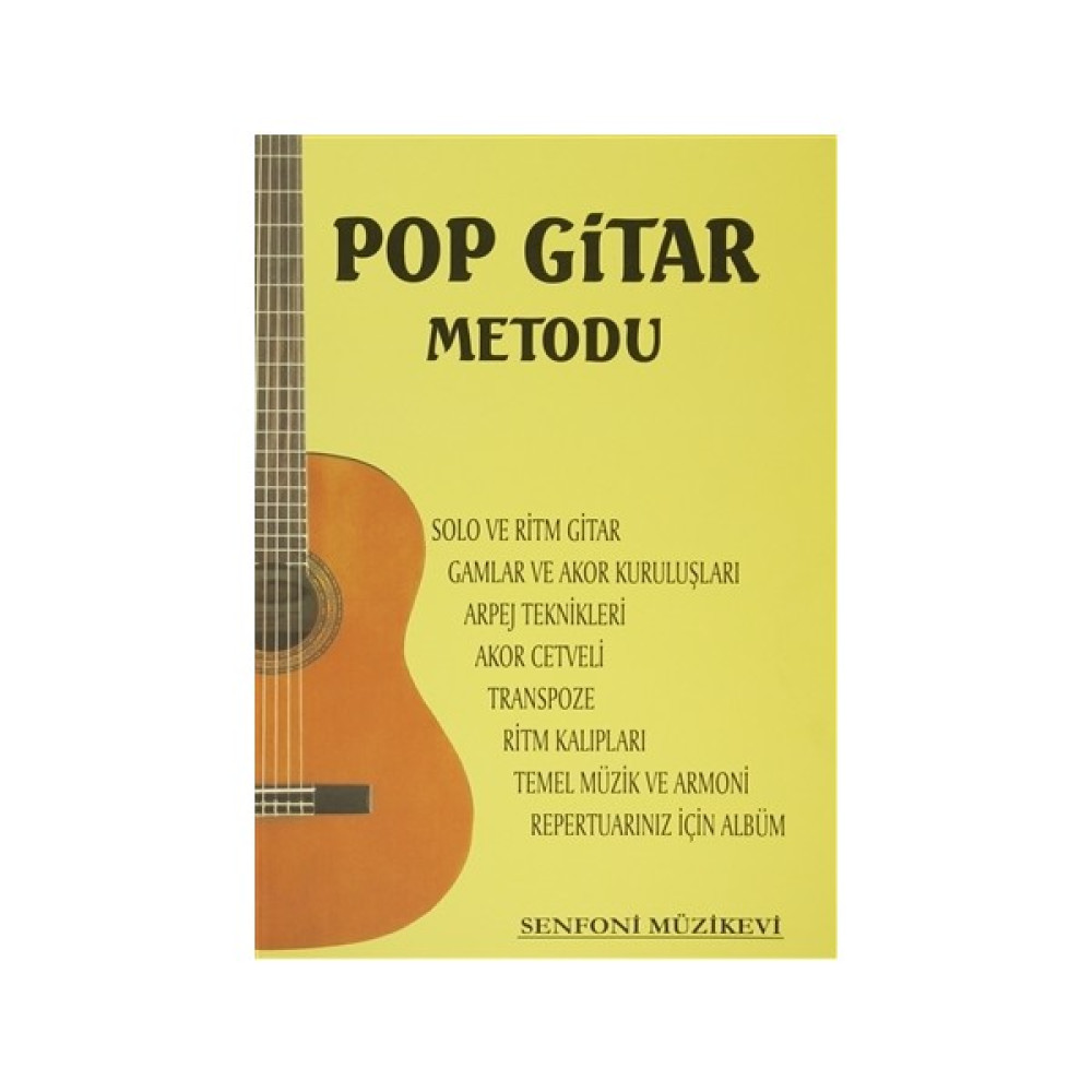 Pop Gitar Metodu Müzik Fiyatı