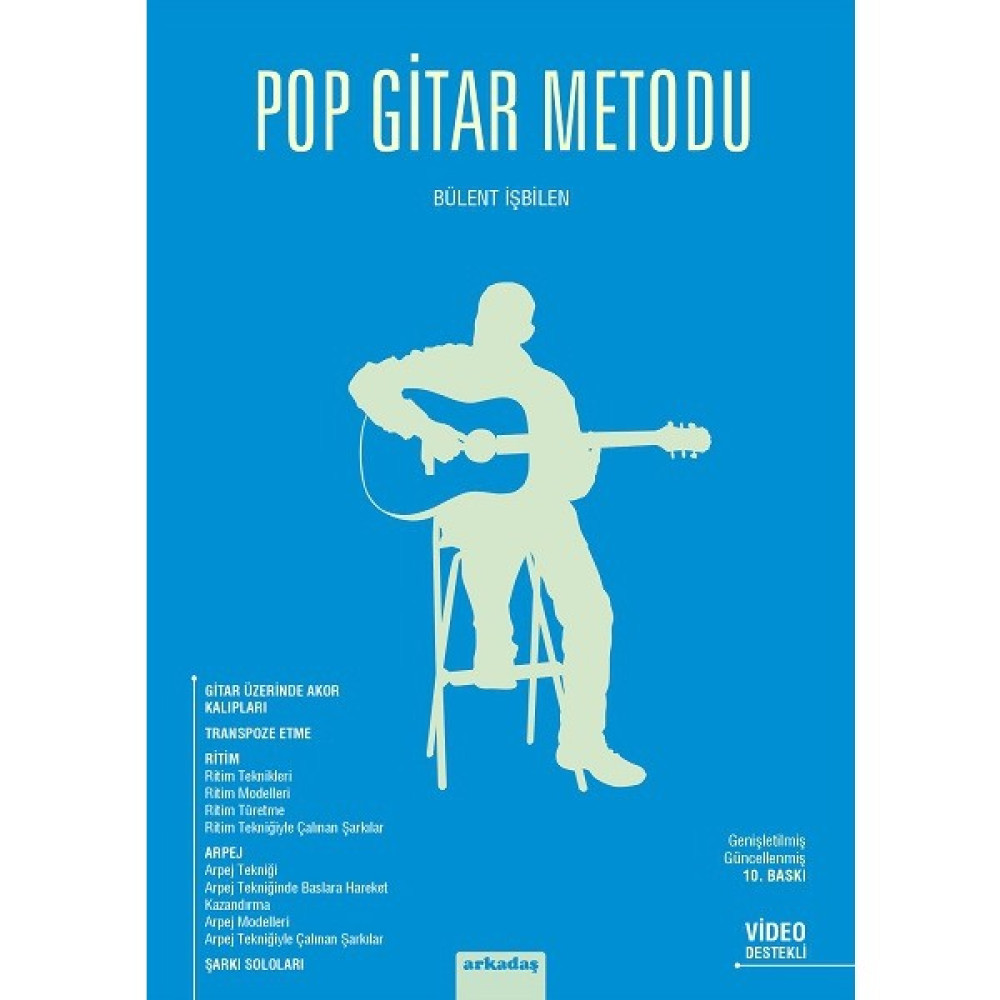 Pop Gitar Metodu - Bülent İşbilen Müzik Fiyatı