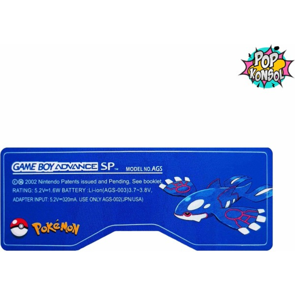 Pop Konsol Gameboy Advance Sp Arka Etiket Pokemon Gba Sp Sticker Model 03 Oyun Konsolları Fiyatı