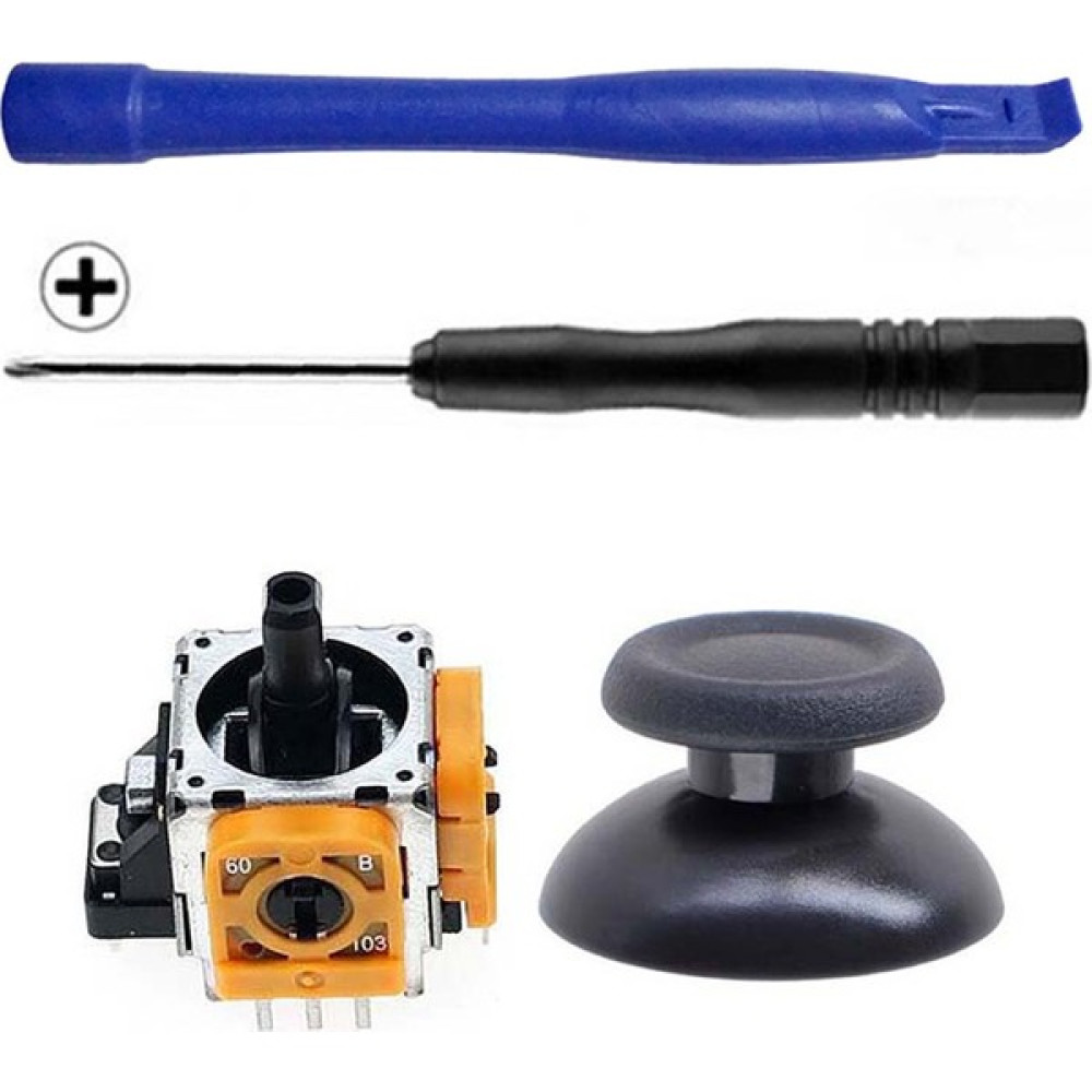 Pop Konsol Ps4 Analog Motor ve Topuz 1+1 Tornavida Ayırıcı Set Playstation 4 Kol Tamir Seti Yedek Parça PlayStation 4 PS4 Oyunları Fiyatı