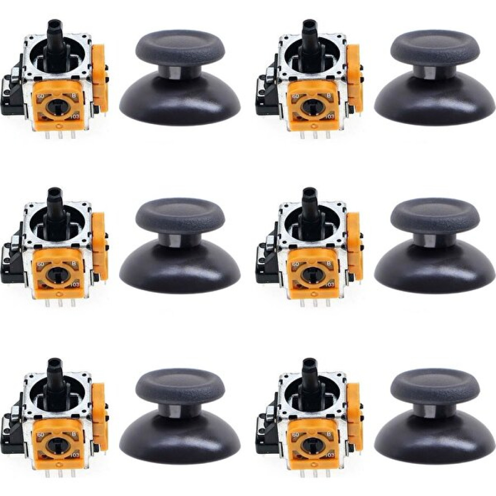 Pop Konsol Ps4 Analog Motor ve Topuz Seti 6+6 Playstation 4 Tamir Ps4 Kol Analog Tamir Seti Yedek Parça - Siyah PlayStation 4 PS4 Oyunları Fiyatı