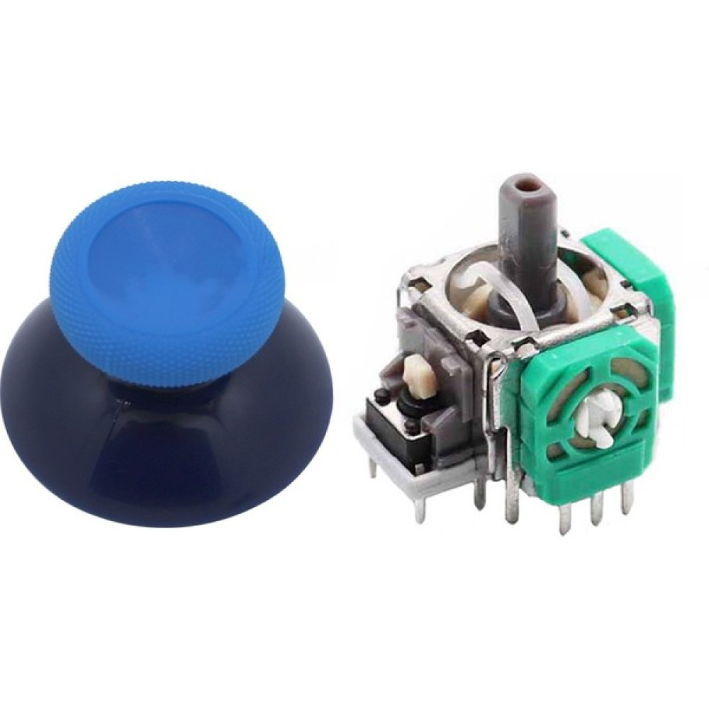 Pop Konsol Xbox One Analog Motor Topuz Seti 1+1 One - One S/x - Series S/x Uyumlu Siyah Buz Mavi Mavi Xbox Oyun Kolu ve Aksesuarları Fiyatı