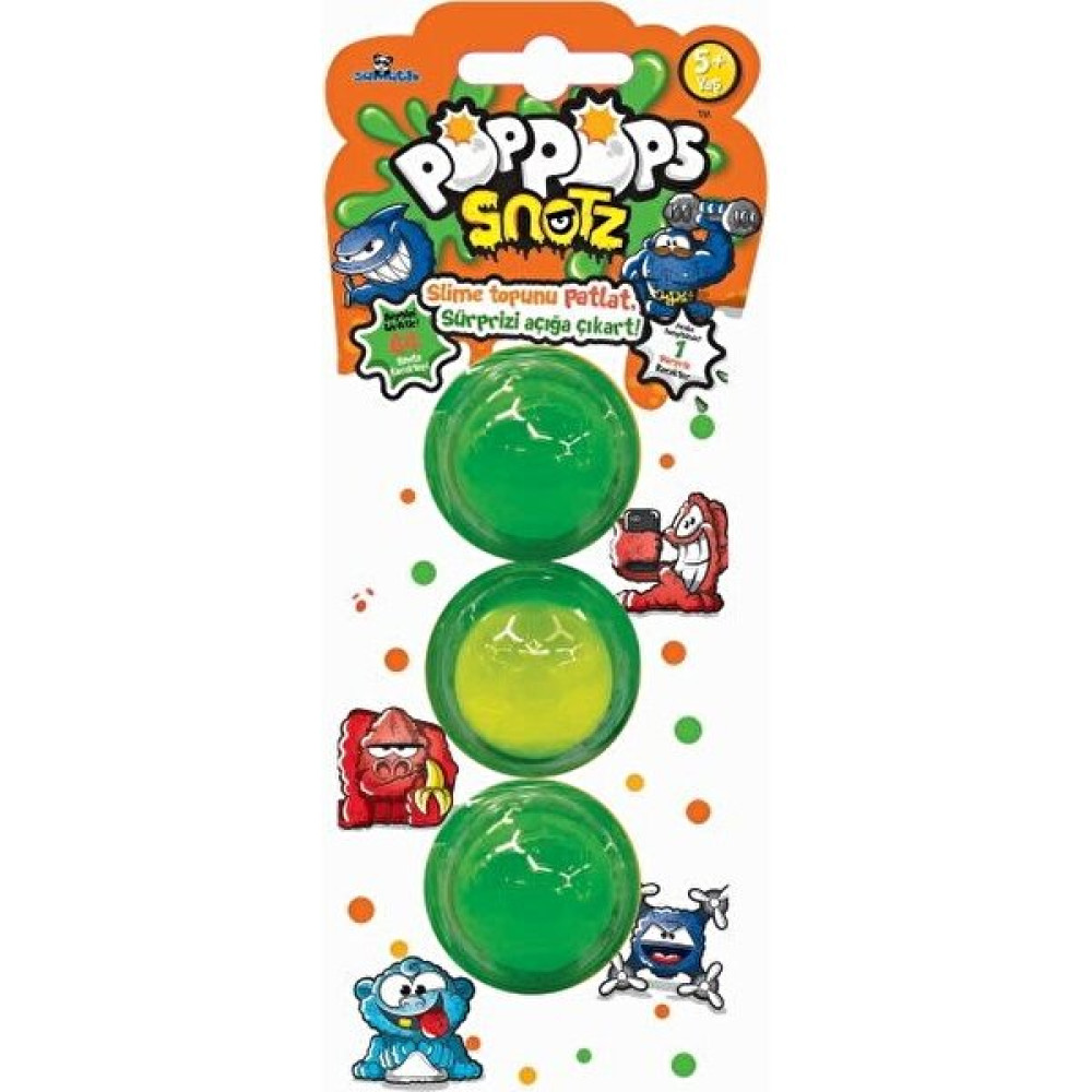 Pop Pops Snotz 3'lü Slime Paket Eğitici Oyuncak Fiyatı