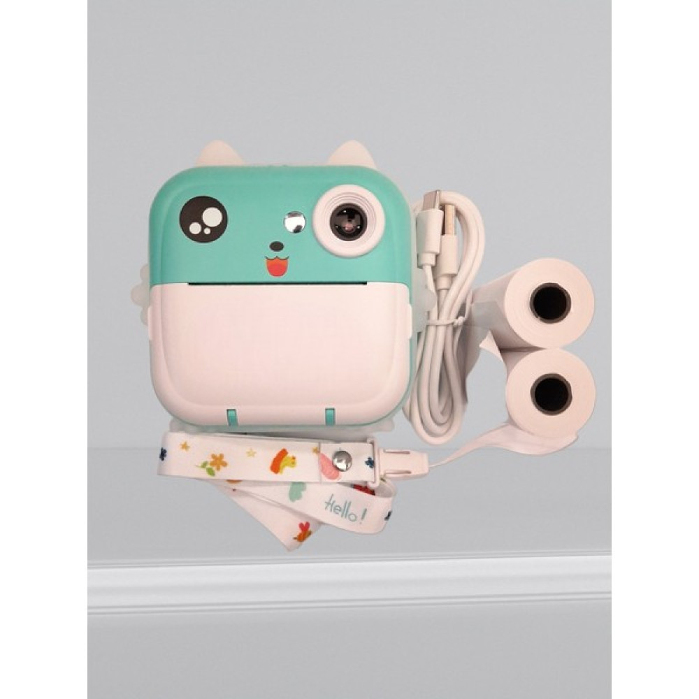 Popit Toys Çocuk Fotoğraf Makinesi Pembe, Taşınabilir Yazıcı Siyah Beyaz Print Özelliği, Full Hdi - Pembe Dijital Fotoğraf Makineleri Fiyatı