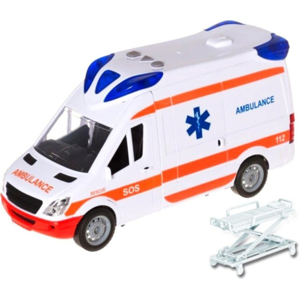 Popseker Ambulans Sesli Işıklı Tüm Kapıları Açılan Sedyeli Çek Bırak Özellikli Oyuncak Ambulans 26CM. Oyuncak Araç Fiyatı