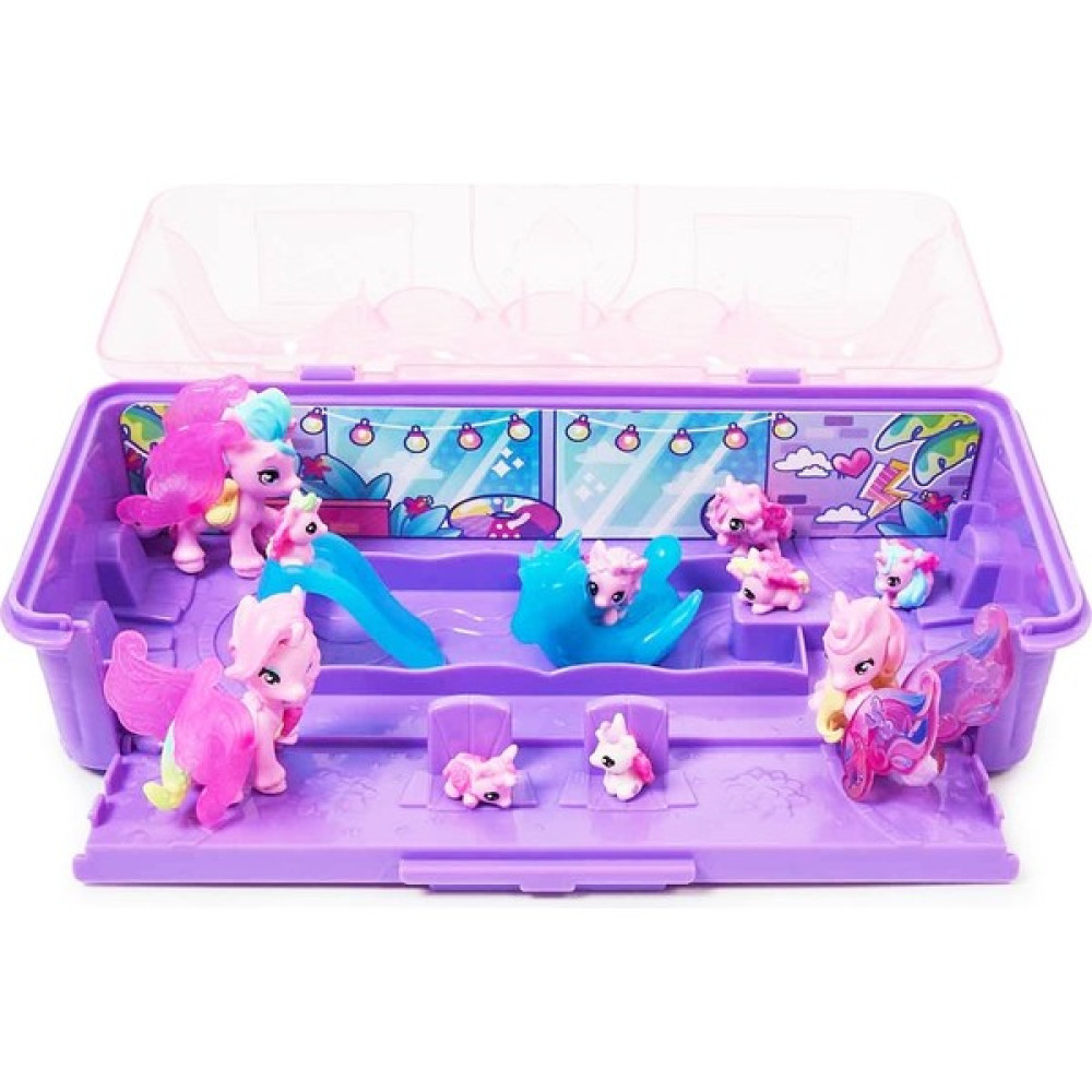 PopŞeker Hatchimals 10 Sürpriz Karakterli Unicorn Ailesi Oyun Seti ile Sihirli Bir Dünyaya Adım Atın! - 07-Pembe Oyuncak Fiyatı