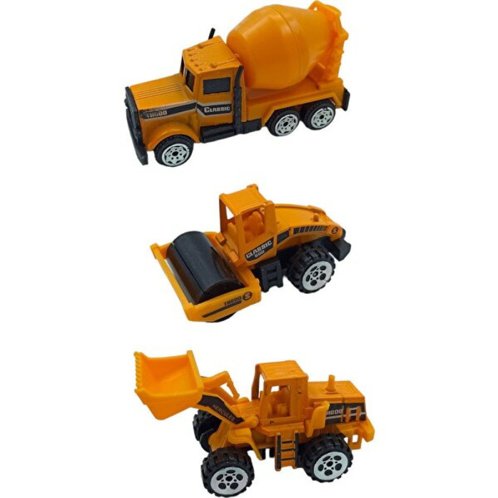 PopŞeker Metal Iş Makinaları 3'lü Mini Boy Oyuncak Iş Makinaları Seti Oyuncak Araç Fiyatı