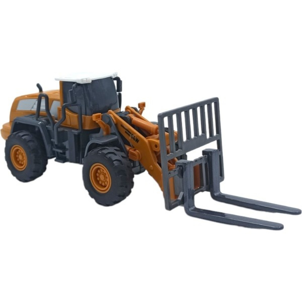 PopŞeker Metal Uçlu Oyuncak Forklift ile Küçük Işçiler Büyük Işler Başarsın! - Sarı Oyuncak Araç Fiyatı