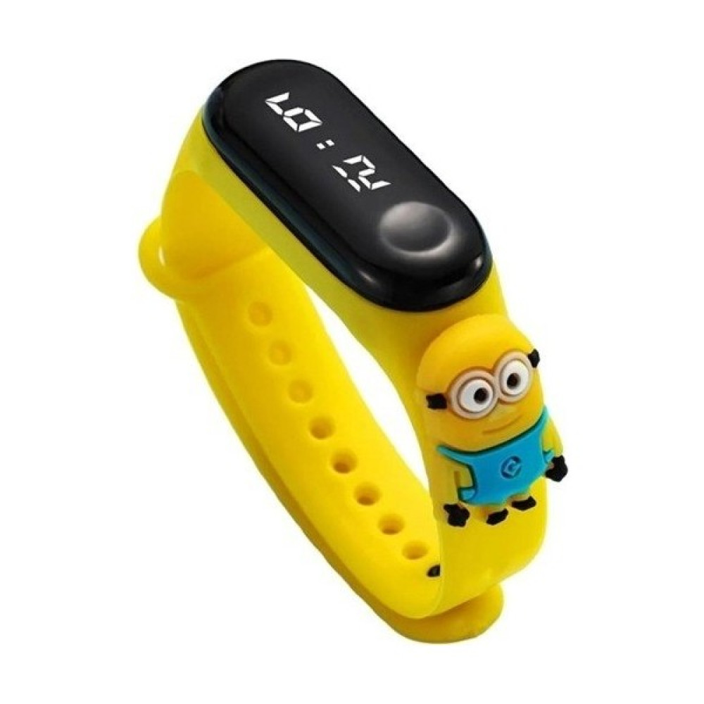 PopŞeker Minions Karakterli 3D Çocuk Saati Dijital Ekranlı Minions Çocuk Saati Oyuncak Fiyatı