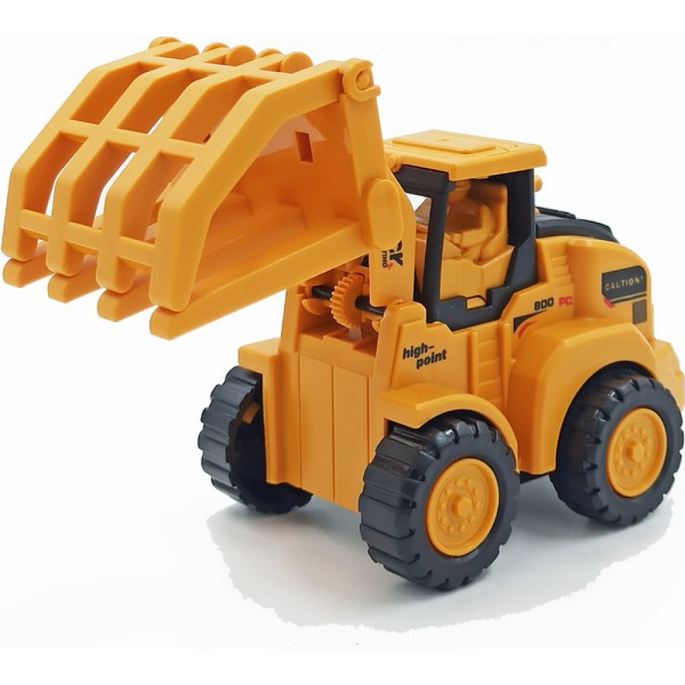 Popseker Oyuncak Dozer ve Ekskavatör Seti Bas Fırlat Özellikli Hareketli Aparatlı 16CM. Oyuncak Araç Fiyatı