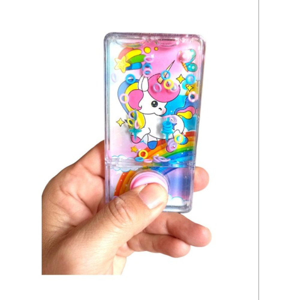 PopŞeker Oyuncak Unicorn Temalı Suda Halka Geçirme Oyunu Su Atarisi Unikorn Temalı 11X6CM. Oyuncak Fiyatı