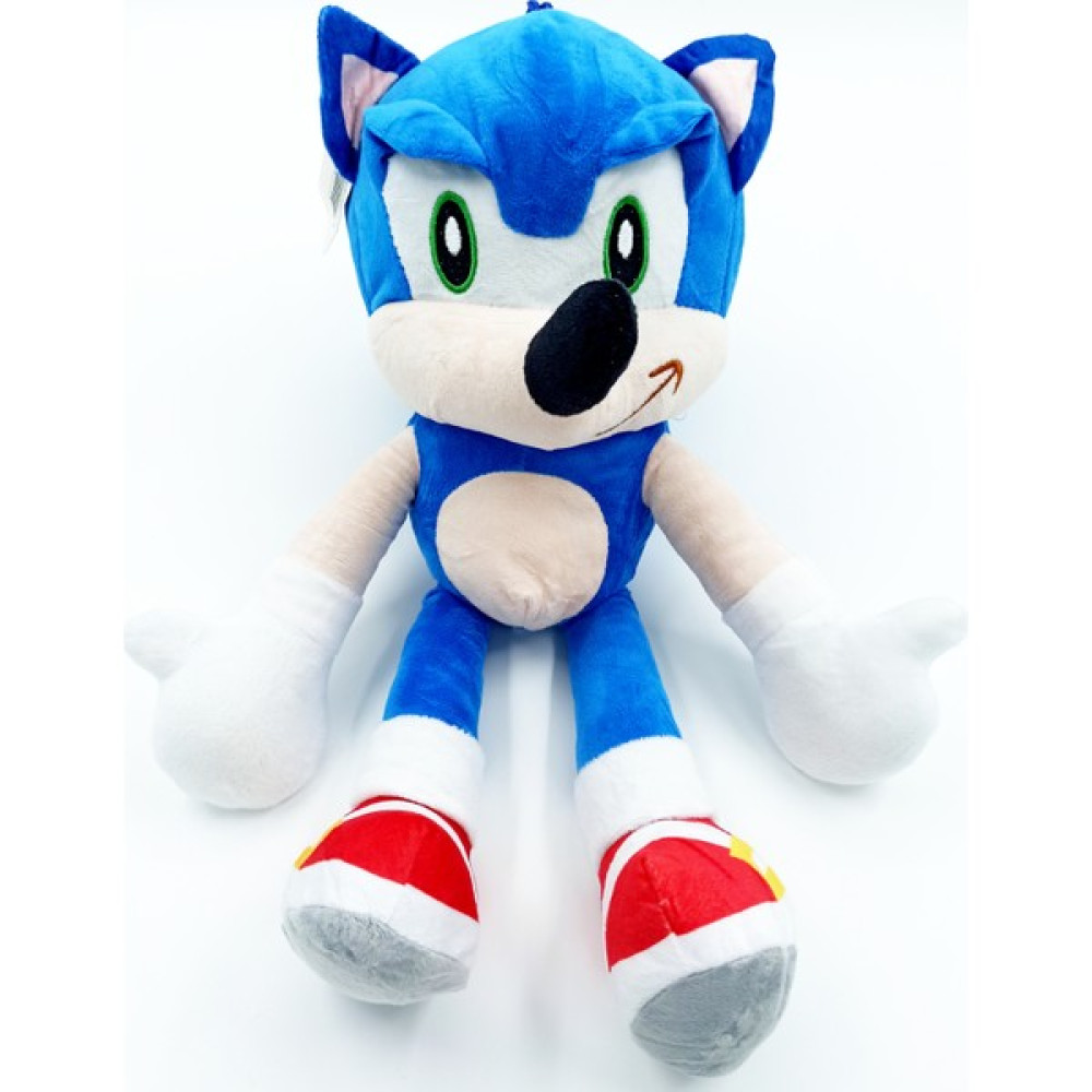 PopŞeker Sonic Peluş Oyuncak Ithal Peluş Sonic Büyük Boy 45CM. Peluş Oyuncaklar Fiyatı