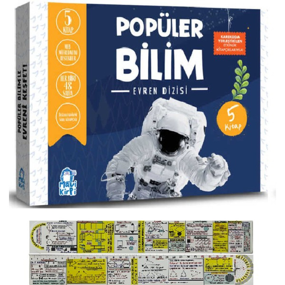 Popüler Bilim Evren Dizisi 5 Kitap Set - Matematik Öğreten Ayraç Çocuk Öykü Fiyatı