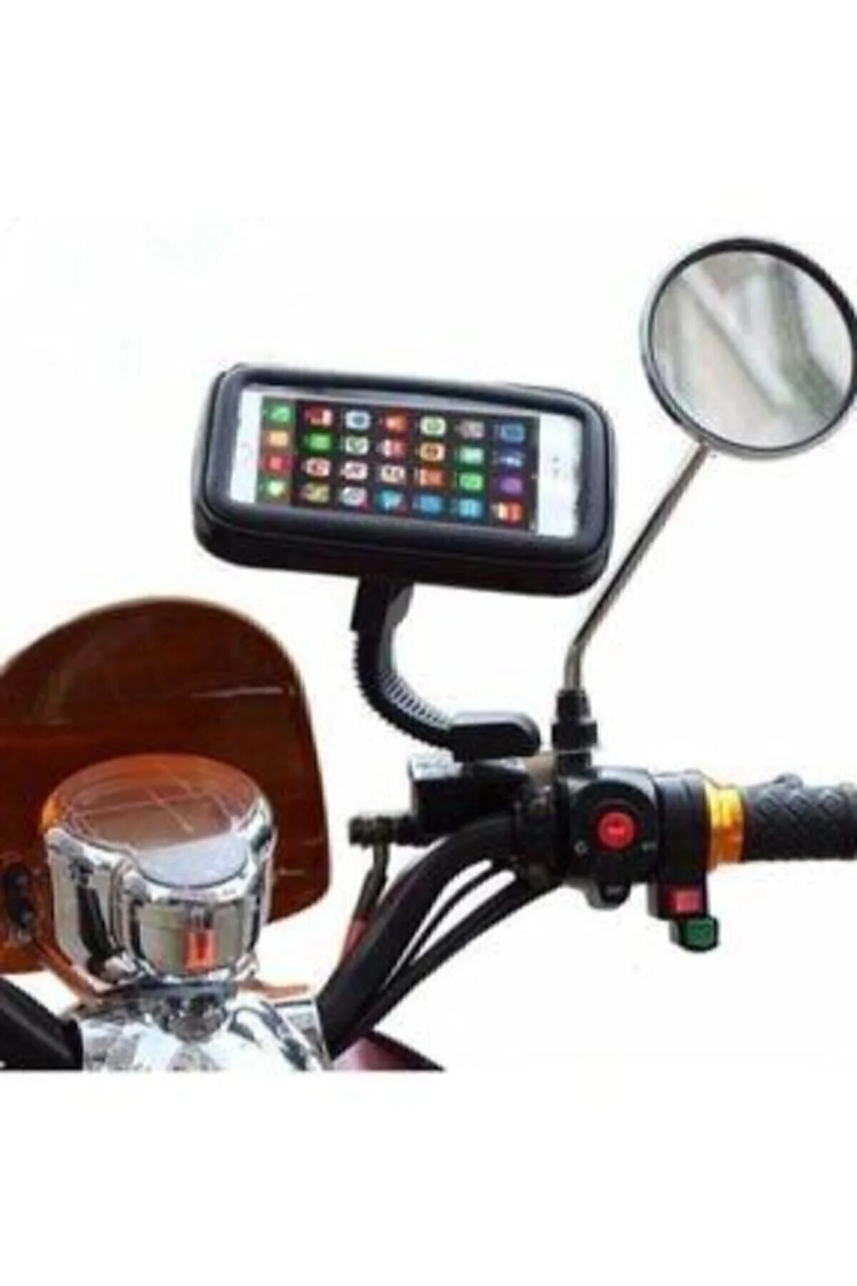 POPÜLER CEP Telefon Tutacağı Motorsiklet 5-6.0 Inc Uyumlu Su Geçirmez Aynaya Montaj Hd2959" Araba & Motorsiklet Aksesuarı Fiyatı