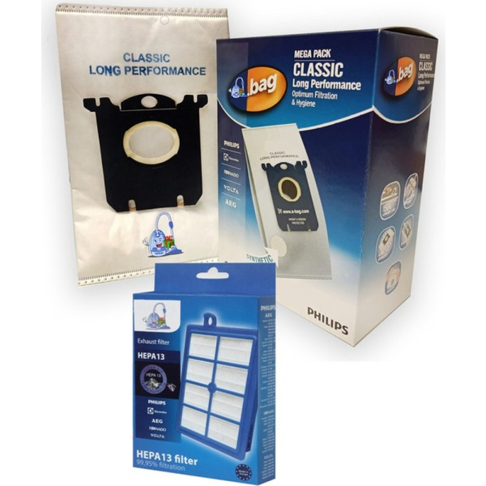 Populer Philips Uyumlu FC8206 Elektrikli Süpürge Mega 12'li Paket Toz Torbası + Hepa Filtre Elektrikli Süpürge Aksesuarları Fiyatı