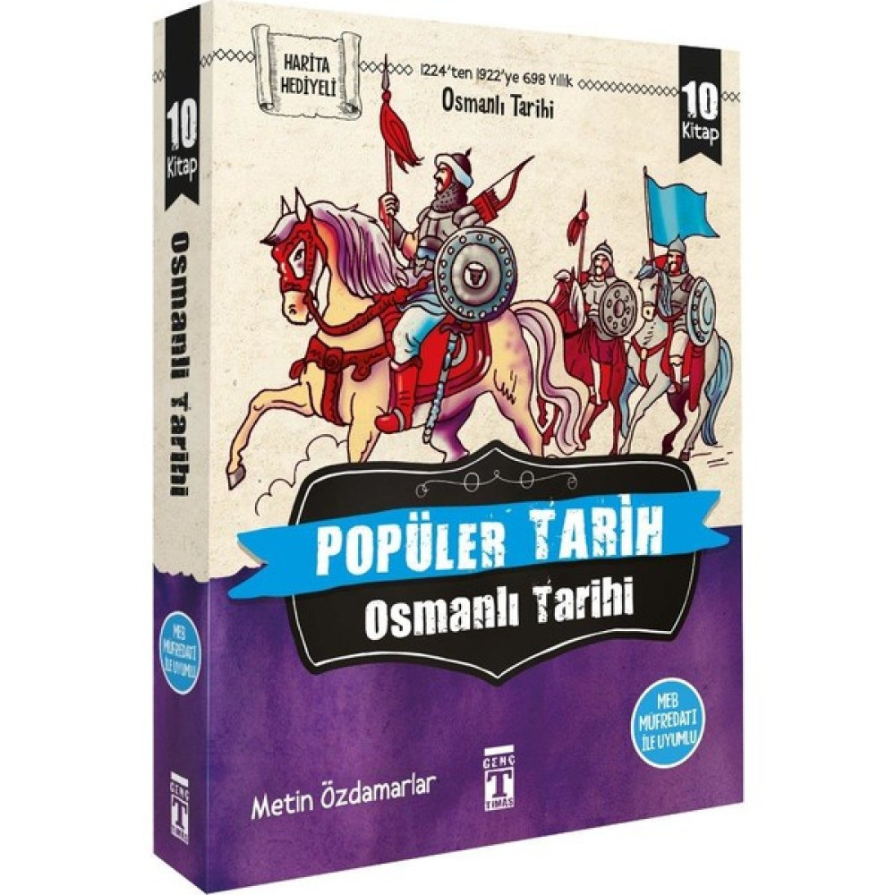 Popüler Tarih-Osmanlı Tarihi (10 Kitap)-Metin Özdamarlar Okul Öncesi Eğitici & Öğretici Kitaplar Fiyatı