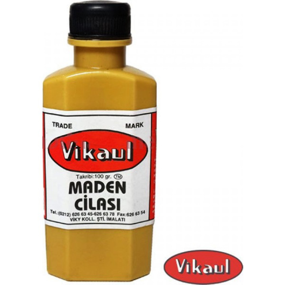 Popvitrin Vikaul Metal Parlatıcı / Maden Cilası, Kavil 100 Gr Nalburiye & Hırdavat Fiyatı