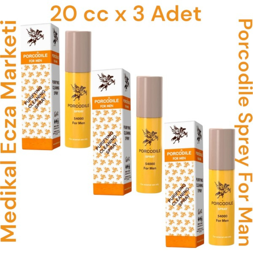 Porcodile Sprey 20 cc -3 Adet For Man Sprey Dly 20 cc Oto Boyaları Fiyatı