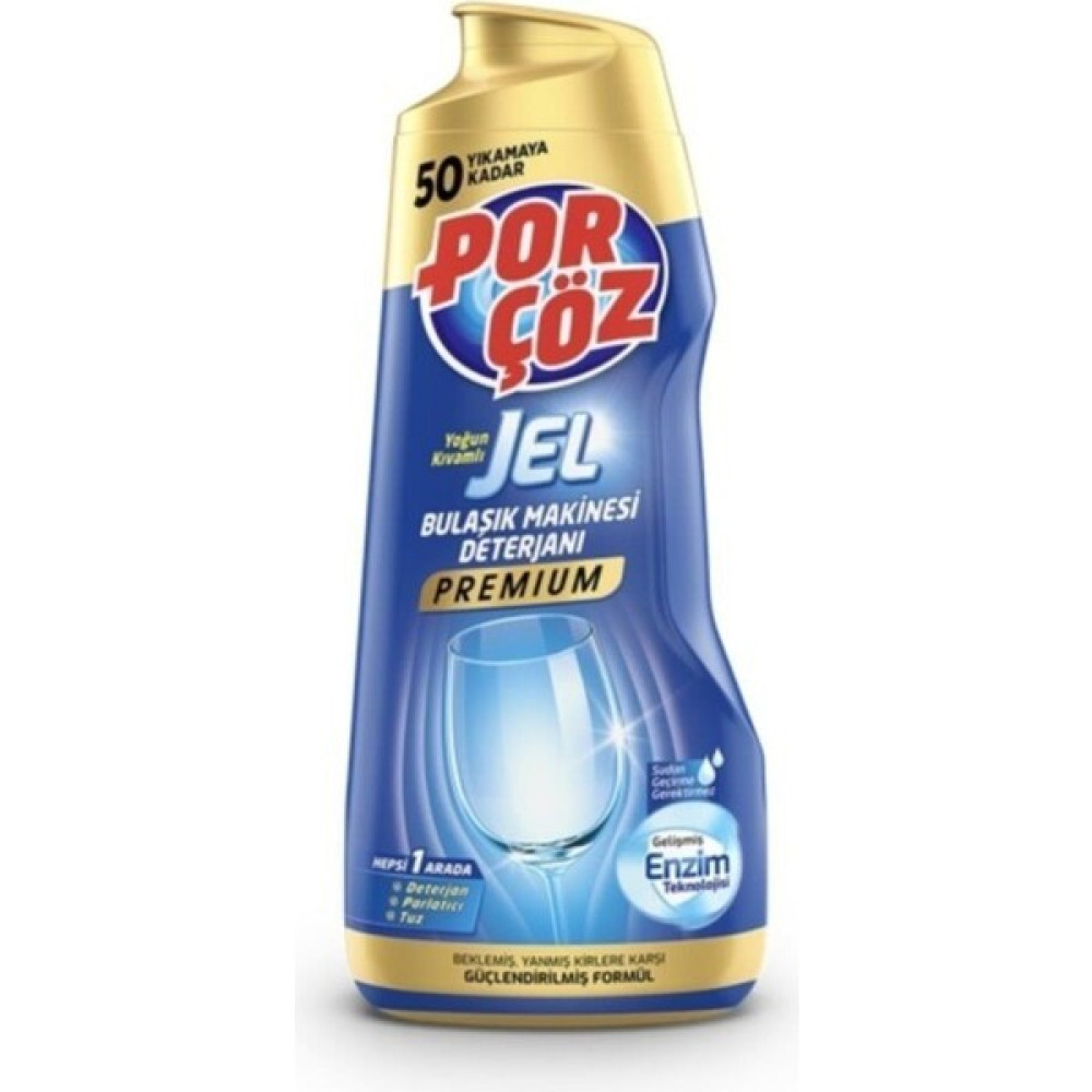 Porçöz Bulaşık Makine Deterjanı Yoğun Kıvamlı Jel 900 ml Bulaşık Yıkama Fiyatı