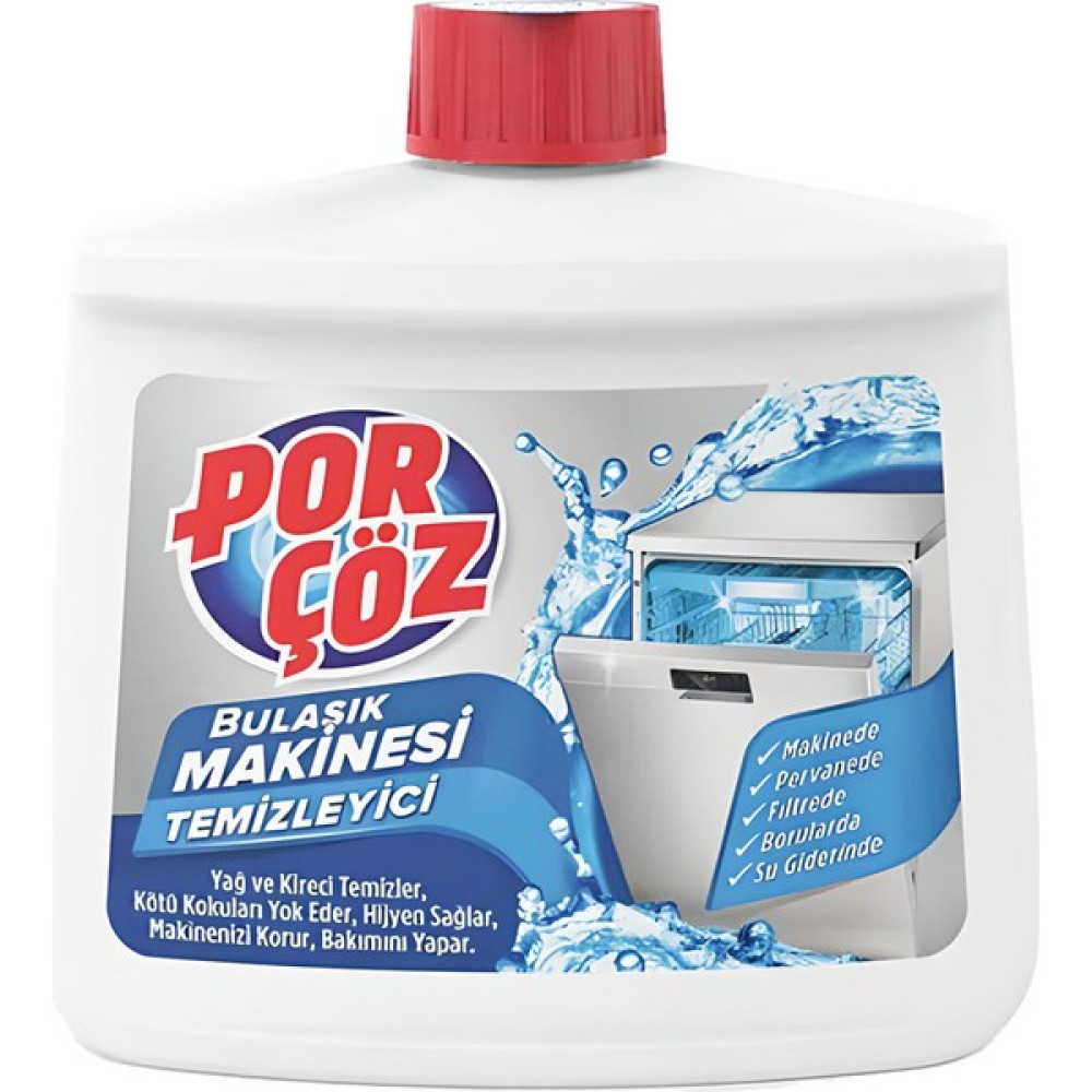 Porçöz Bulaşık Makinesi Temizleyicisi 250 ml - 250 ml Çamaşır Makinesi Ürünleri Fiyatı