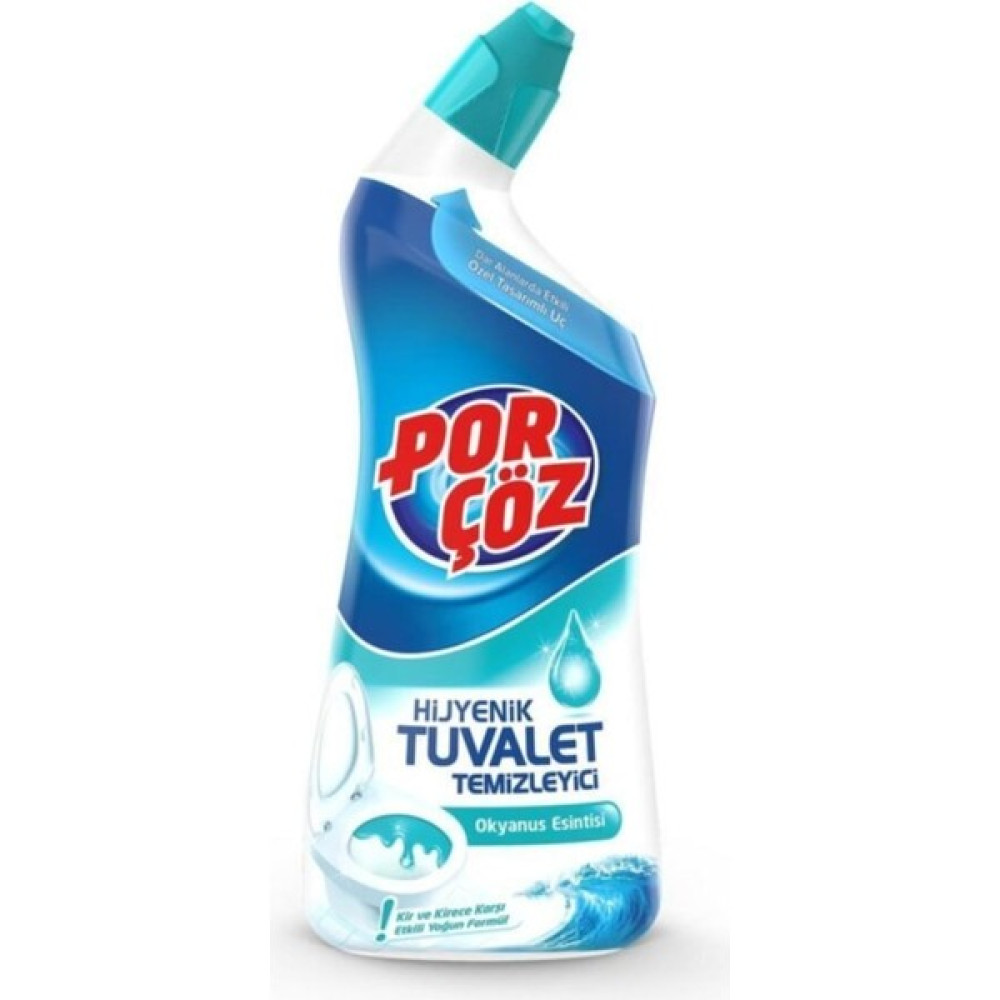 Porçöz Hijyenik Tuvalet Temizleyici Jel Okyanus Esintisi 750 ml Temizlik Malzemeleri Fiyatı