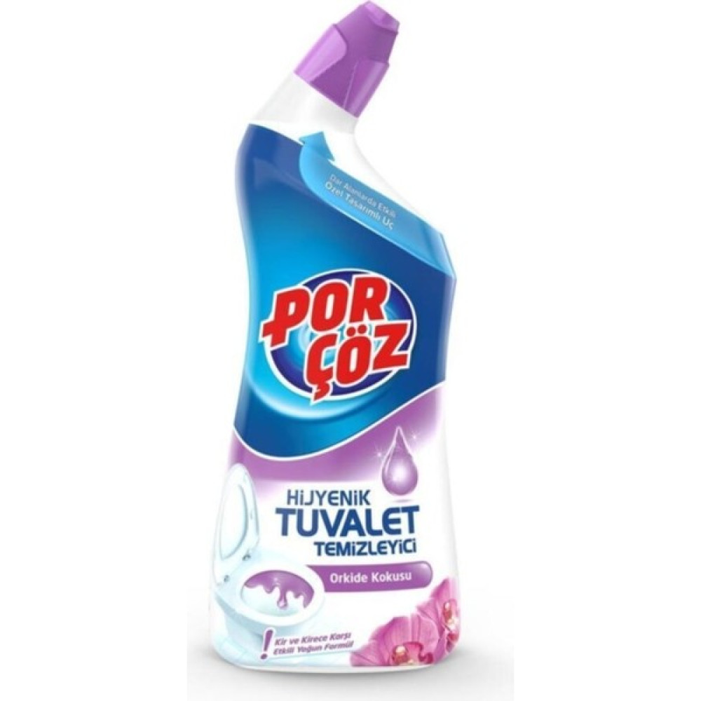 Porçöz Hijyenik Tuvalet Temizleyici Jel Orkide Kokulu 750 ml Temizlik Malzemeleri Fiyatı