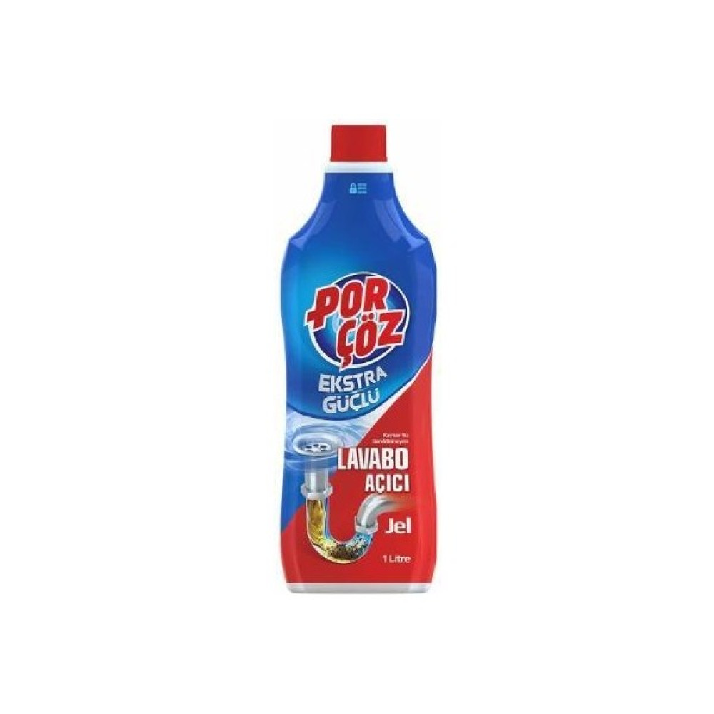 Porçöz Lavabo Açıcı Jel 1 lt Temizlik Malzemeleri Fiyatı