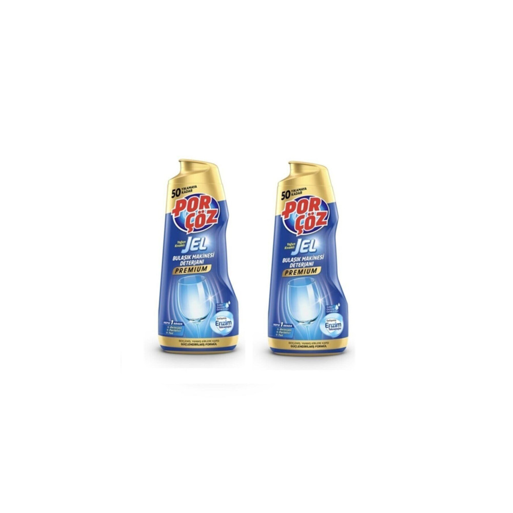 Porçöz Premıum Bulaşık Makine Deterjanı Yoğun Kıvamlı Jel 900 ml X 2 Adet Bulaşık Yıkama Fiyatı